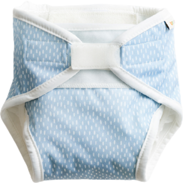 Pannolino Tutto-in-Uno in Tessuto Taglia S - Blue Sprinkle