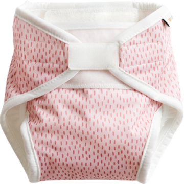Pannolino Tutto-in-Uno in Tessuto Taglia L - Pink Sprinkle