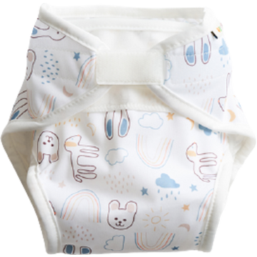 Copri Pannolino Taglia L - White Teddy