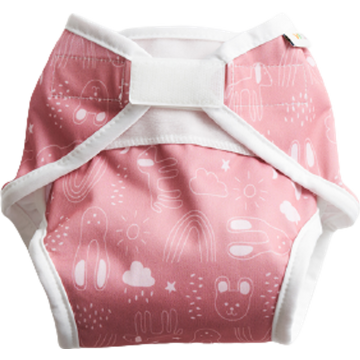 Copri Pannolino Taglia M - Rusty Pink Teddy