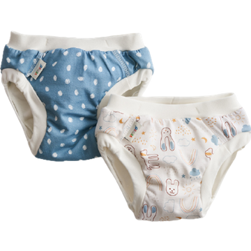 2 Mutandine Trainer Lavabili - Teddy/Blue - XL 11