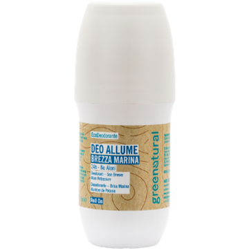 Deodorante Allume di Potassio Brezza Marina - Roll-On