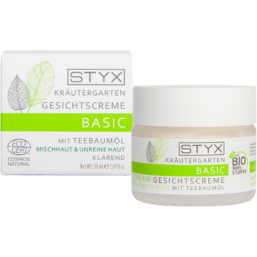 Kräutergarten Crema Viso con Olio di Tea Tree