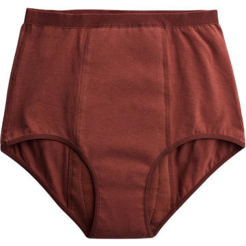 Mutandine Mestruali Marroni - Flusso Abbondante - S Brown