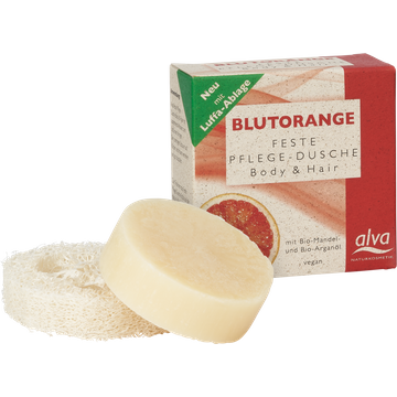 Gel Doccia Solido per Corpo e Capelli all'Arancia Rossa