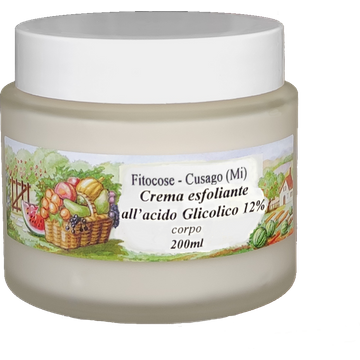 Crema per il Corpo all'Acido Glicolico 12%