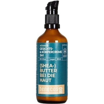 BIO Crema Viso e Corpo 2in1 Uomo al Burro di Karitè Bio