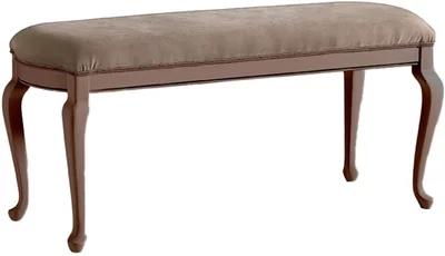 View Giotto italian bench - padded - walnut