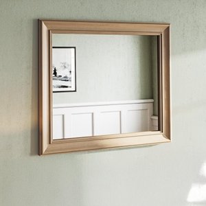 View Cromwell wall mirror - oak