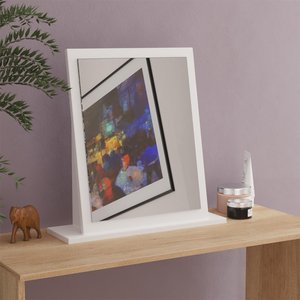 View Worcester dressing mirror - small - white