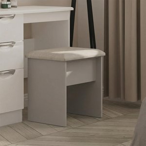 View Camden dressing stool - padded - cashmere