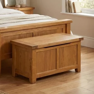 View Somer blanket box - oak