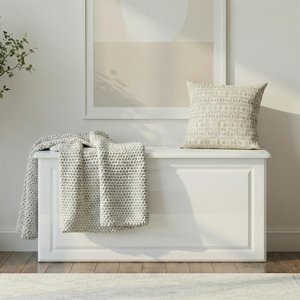 View Pembroke blanket box - white gloss