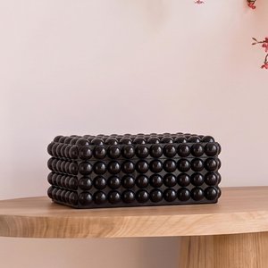 View Bubble black small jewellery box