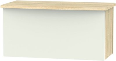 View Camden blanket box - gloss cashmere and oak