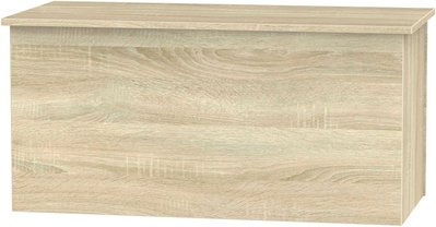 View Contrast blanket box - oak