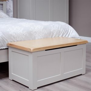 View Diamond painted blanket box