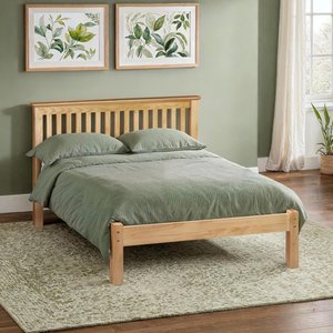 View Barcelona slatted bed - pine - sizes available