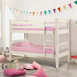 View Barcelona bunk bed - white - pine