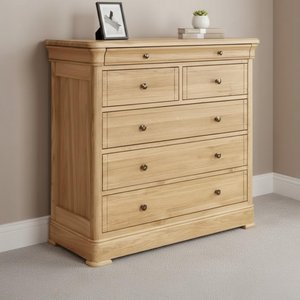 View Moreno chest - 6 drawer - oak