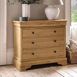 View Bordeaux chest - 3 drawer - natural - oak