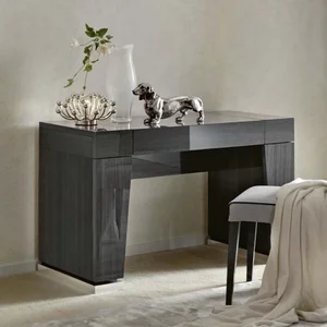 View Montecarlo dressing table - 2 door - grey koto high gloss