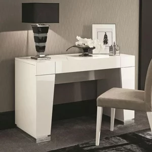 View Canova dressing table - white gloss