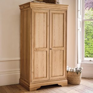 View Bordeaux wardrobe - 2 door - natural - oak
