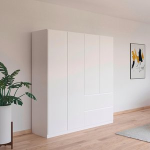 View Costa wardrobe - 181cm - 4 door - wardrobe - 2 drawers - alpine white