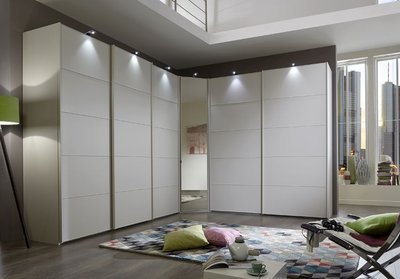 View Westside sliding wardrobe - 6 door - white
