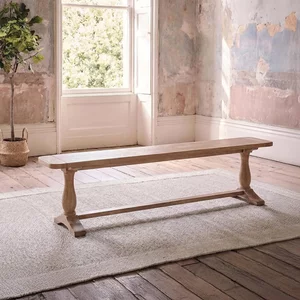 View Cannes dining bench - timber wood