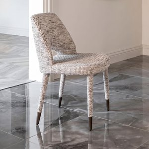 View Cecilia natural fabric dining chair -set of 2-