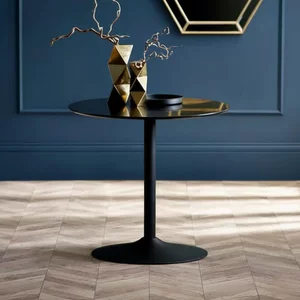 View Nero dining table - 2 seater - 80cm - round - black View Nero dining table - 2 seater - 80cm - round - black