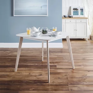 View Casa dining table - 90cm - 2 seater - square - white View Casa dining table - 90cm - 2 seater - square - white