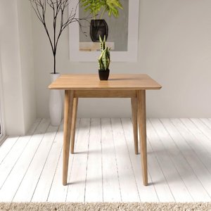 View Jenson oak dining table - square - 2 seater - 80cm View Jenson oak dining table - square - 2 seater - 80cm
