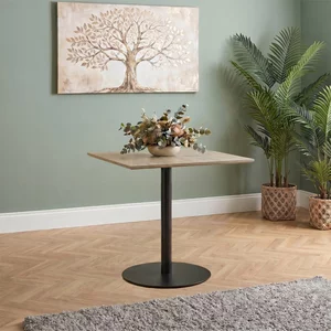 View Manhattan dining table - oak - 2 seater - 80cm - square View Manhattan dining table - oak - 2 seater - 80cm - square