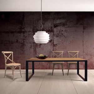 View Calabria dining table - solid mango wood - 6 seater - 180cm