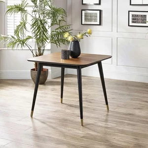 View Findlay dining table - walnut - 2 seater - 90cm - square View Findlay dining table - walnut - 2 seater - 90cm - square