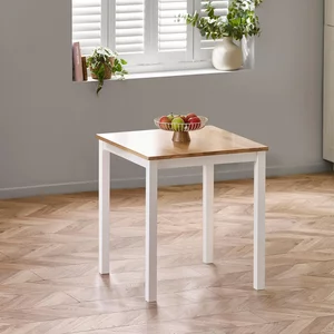 View Linwood dining table - 69cm - 2 seater - square - white painted View Linwood dining table - 69cm - 2 seater - square - white painted