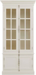 View Covent display unit - 4 door - white mahogany wood