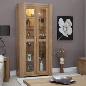 View Trend display cabinet - 2 door - oak