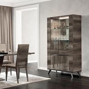 View Modern medea vitrine - 2 door - vintage oak