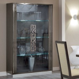 View Platinum italian vitrine - glamuor - silver