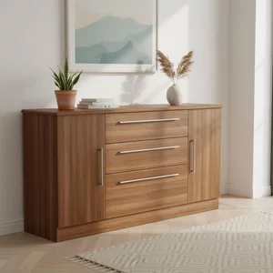 View Sherwood wide sideboard - 2 door - walnut
