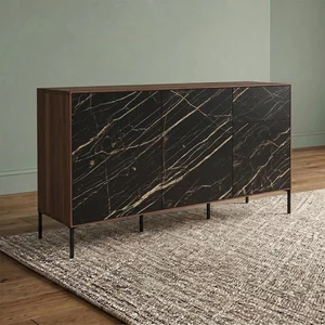 View Helga sideboard - 2 door 3 drawer - oiled walnut - variation available