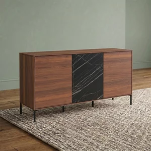 View Helga sideboard - 3 door - oiled walnut - variation available