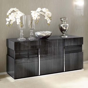 View Montecarlo sideboard - 3 door - large - grey koto high gloss