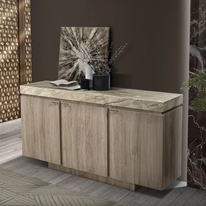 View Goya sideboard - marble top - 3 door - large - 160cm - variation available