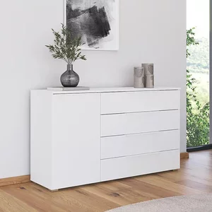 View Monostar wide sideboard - 120cm - 1 door - alpine white