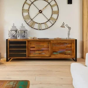 View Urban chic reclaimed sideboard - ultra wide